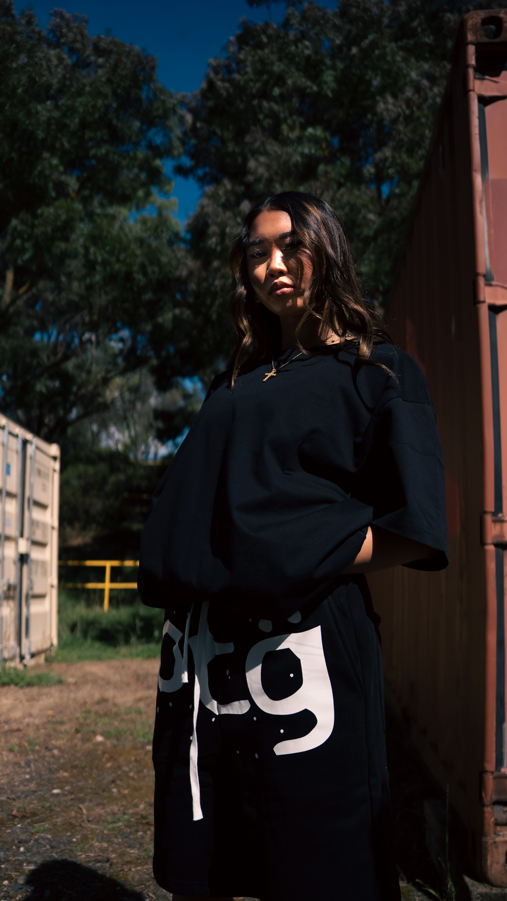 OTG ASPHALT RELAXED SHORTS
