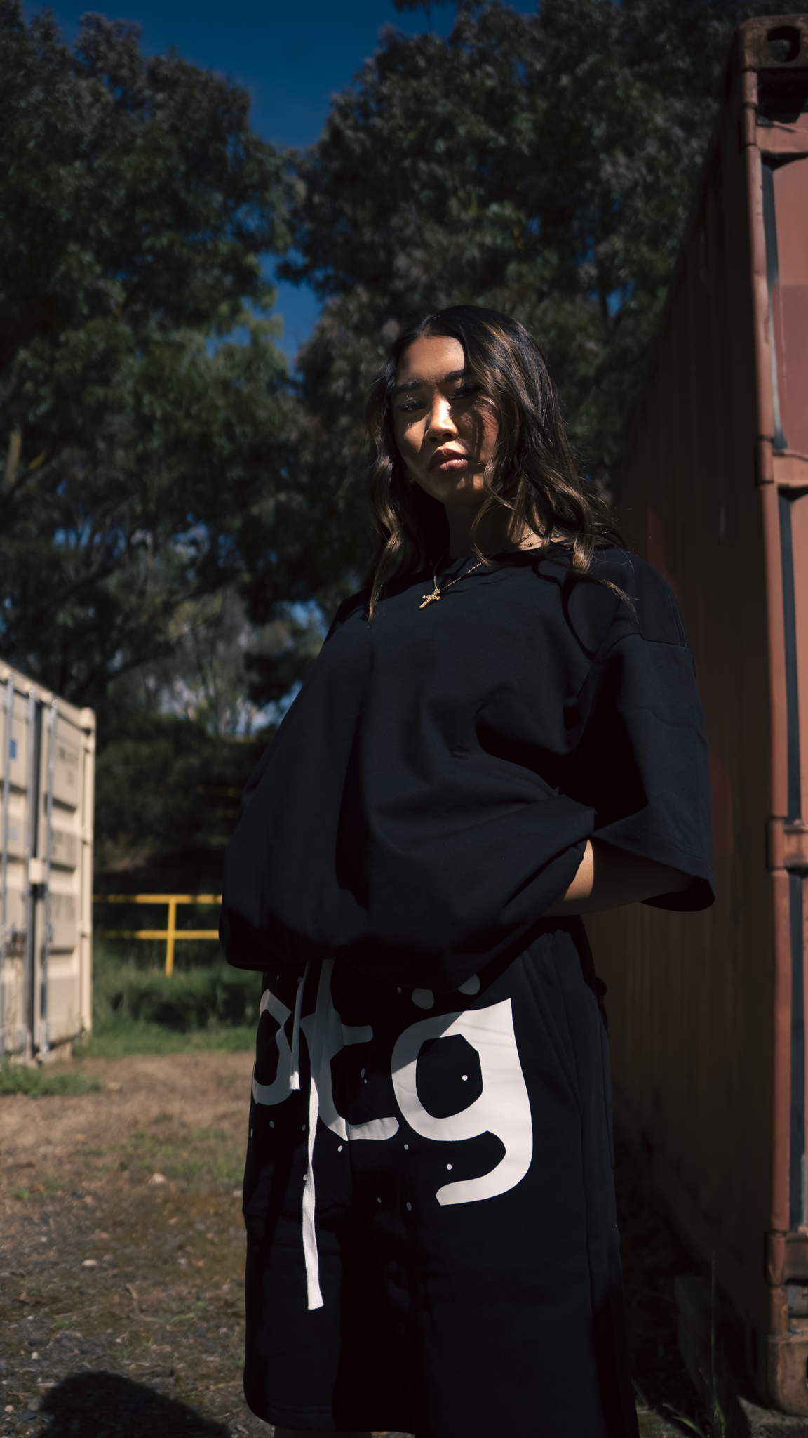 OTG ASPHALT RELAXED SHORTS