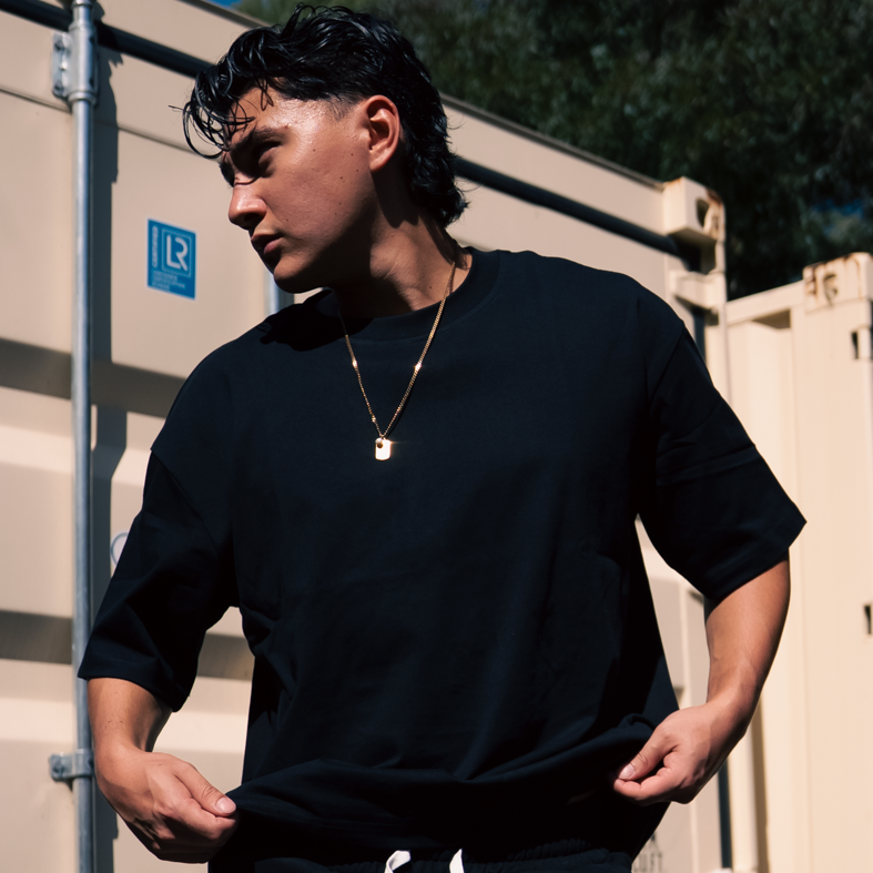 OTG ASPHALT BOX TEE